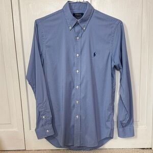 Polo by Ralph Lauren Light Blue Button-Down Dress Shirt